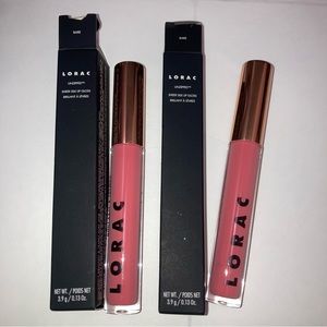 2 x Lorac lip gloss